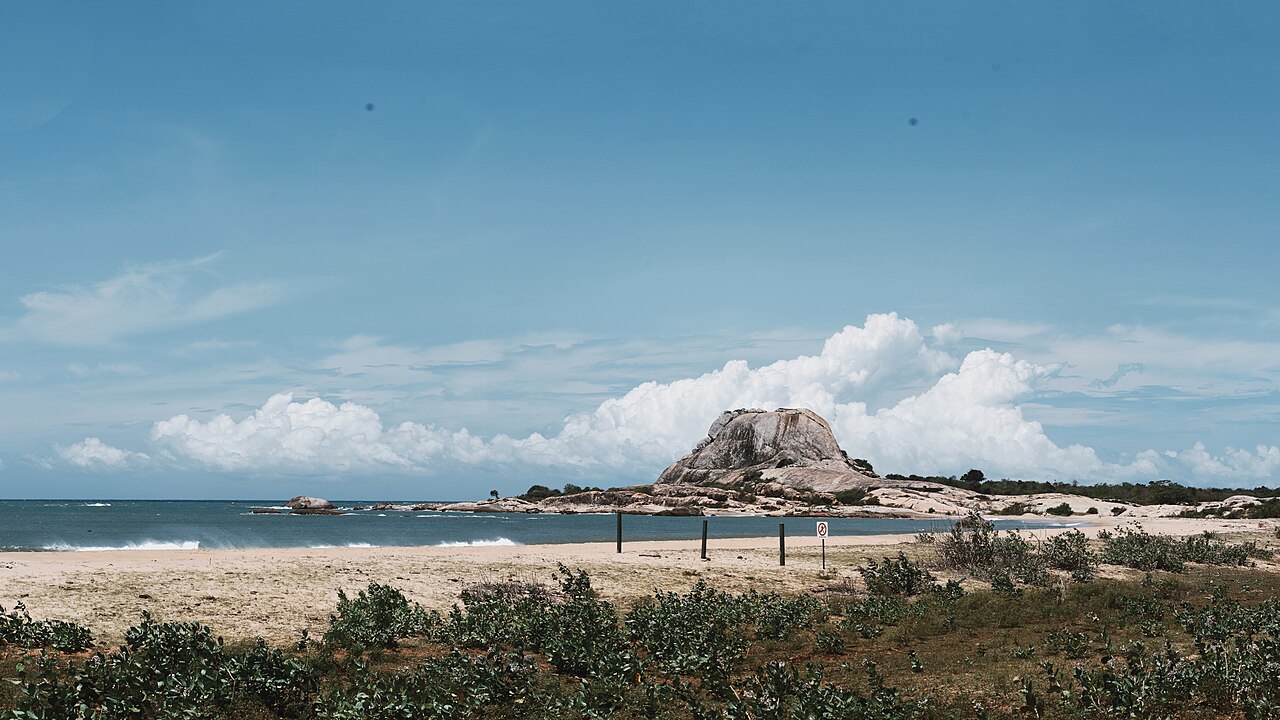 Yala National Park shoreline landscape