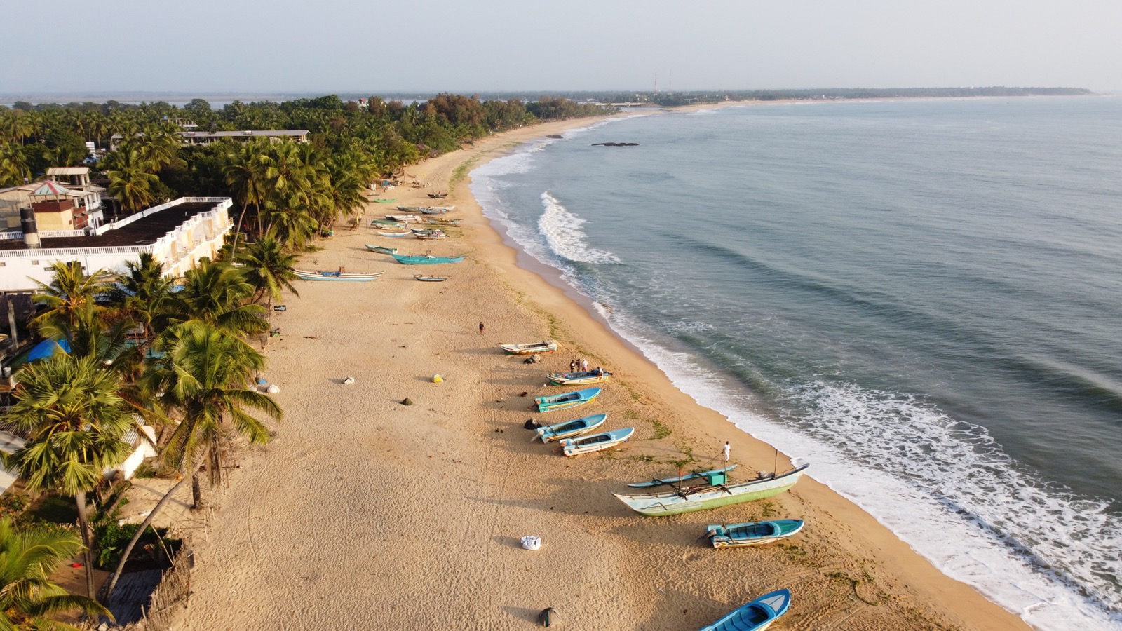 Arugam Bay beach on Sri Lanka’s east coast